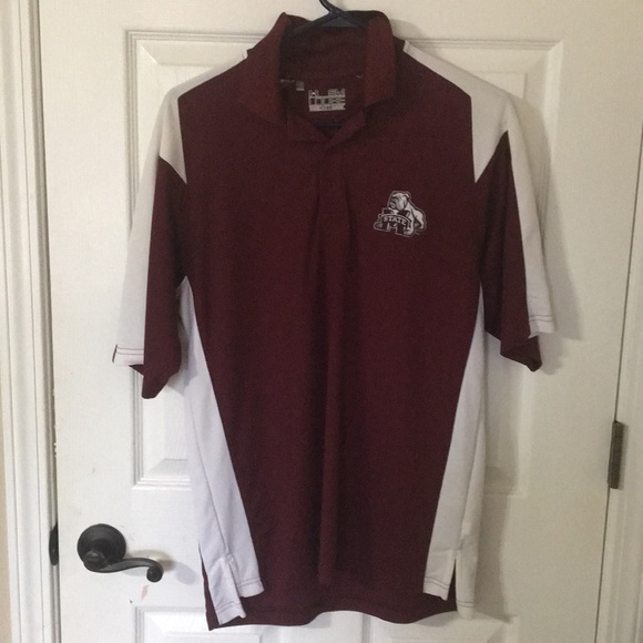 Mississippi State 3 button polo. Under Armor - Picture 1 of 5